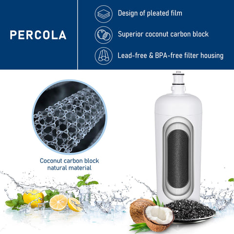PERCOLA delivers up to 2.5 gpm flow for consistent faucet performance