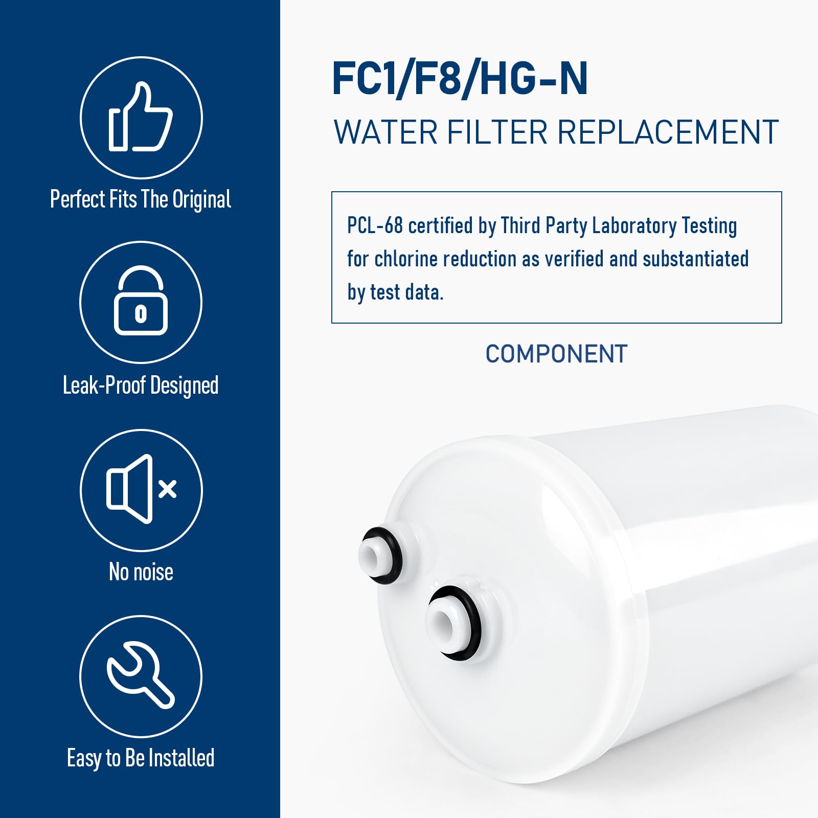 PERCOLA FC1 rated for up to 6000 liters of use.