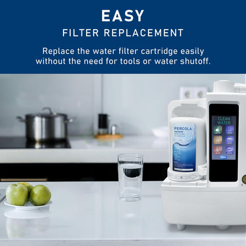 PERCOLA FC1 BPA-free materials ensure safe drinking water.