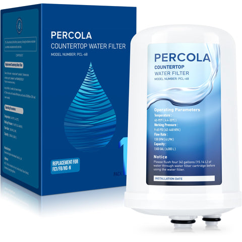 PERCOLA FC1 filter compatible with Enagic Leveluk F8 for easy upgrade.