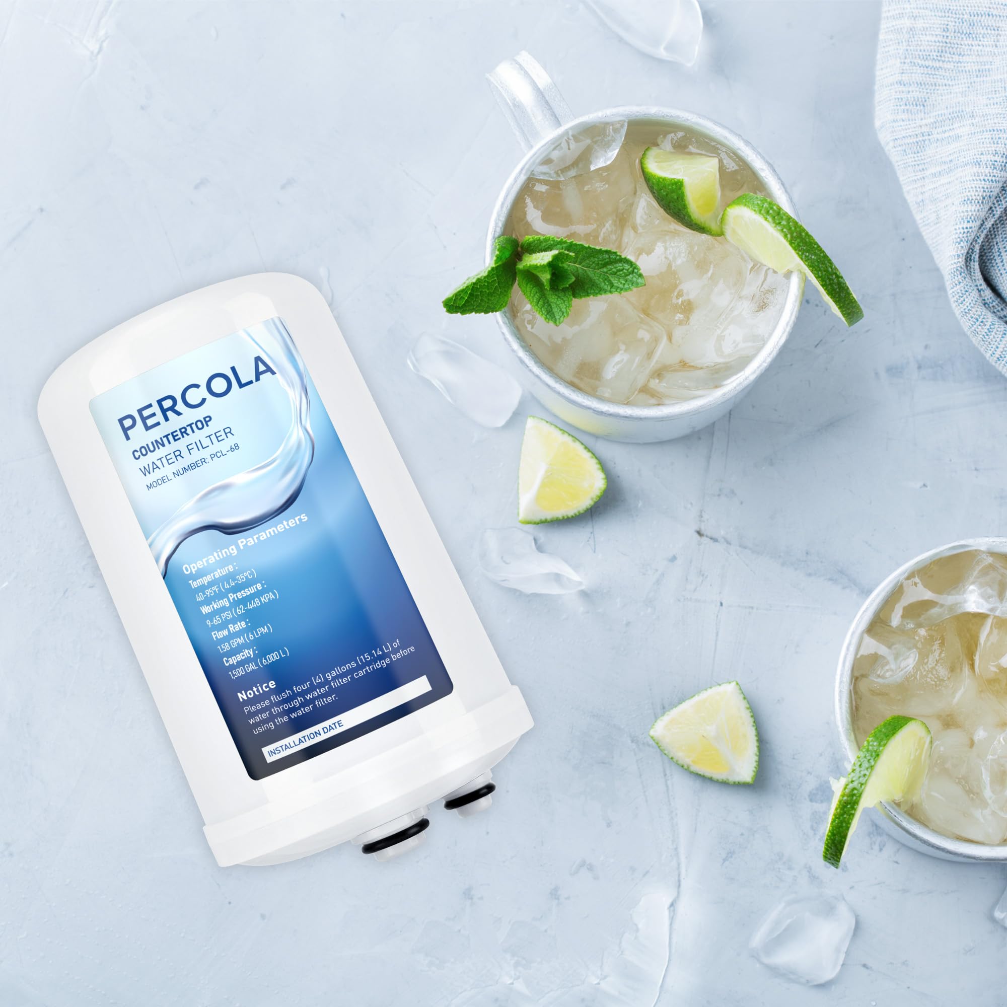 PERCOLA FC1 two-pack in-use on compatible machines