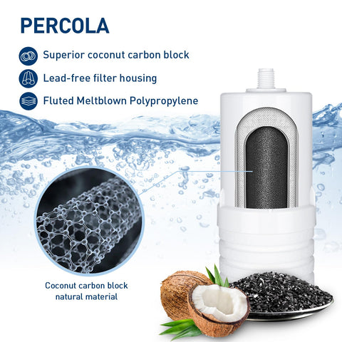 PERCOLA AP217 noiseless installation under kitchen sink