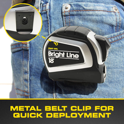Perfect Measuring Tape double-sided design aids professional and DIY projects.