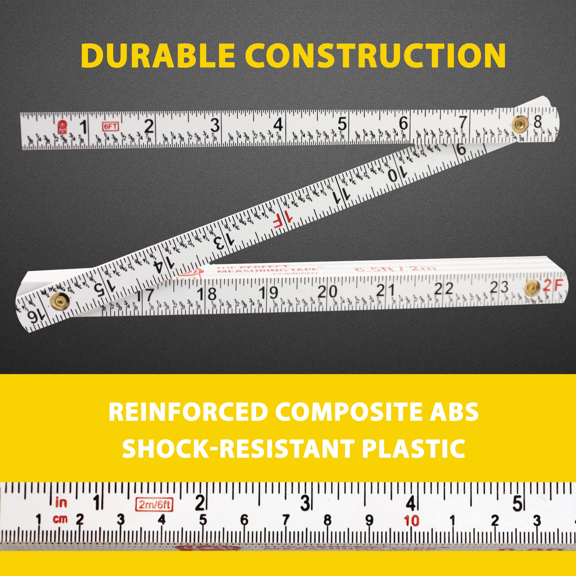 Perfect Measuring Tape FR-72 stainless springs ensure long-lasting reliability.