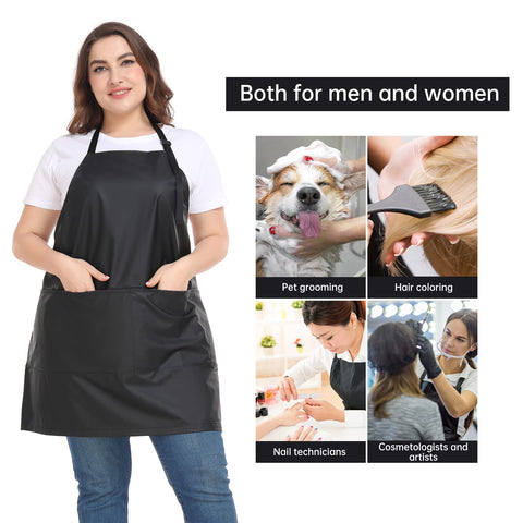 PERFEHAIR apron full-coverage design keeps clothes clean during cuts and styling