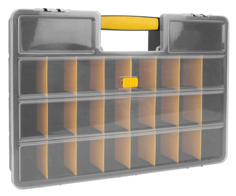 Performance Tool W54037 with secure latch to prevent spills during transport.