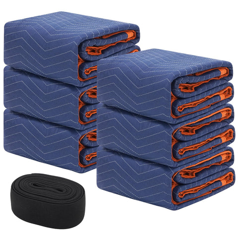 Permade 6-pack moving blankets protect large furniture during relocation.