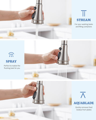 PerPaiMe easy installation to upgrade your faucet in minutes.