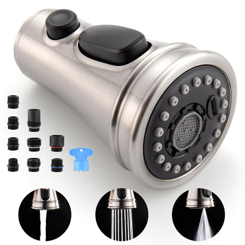 PerPaiMe kitchen spray head assembly for versatile faucet compatibility.