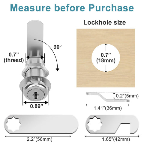 Pertinel cam lock close-up showing chrome finish and durability