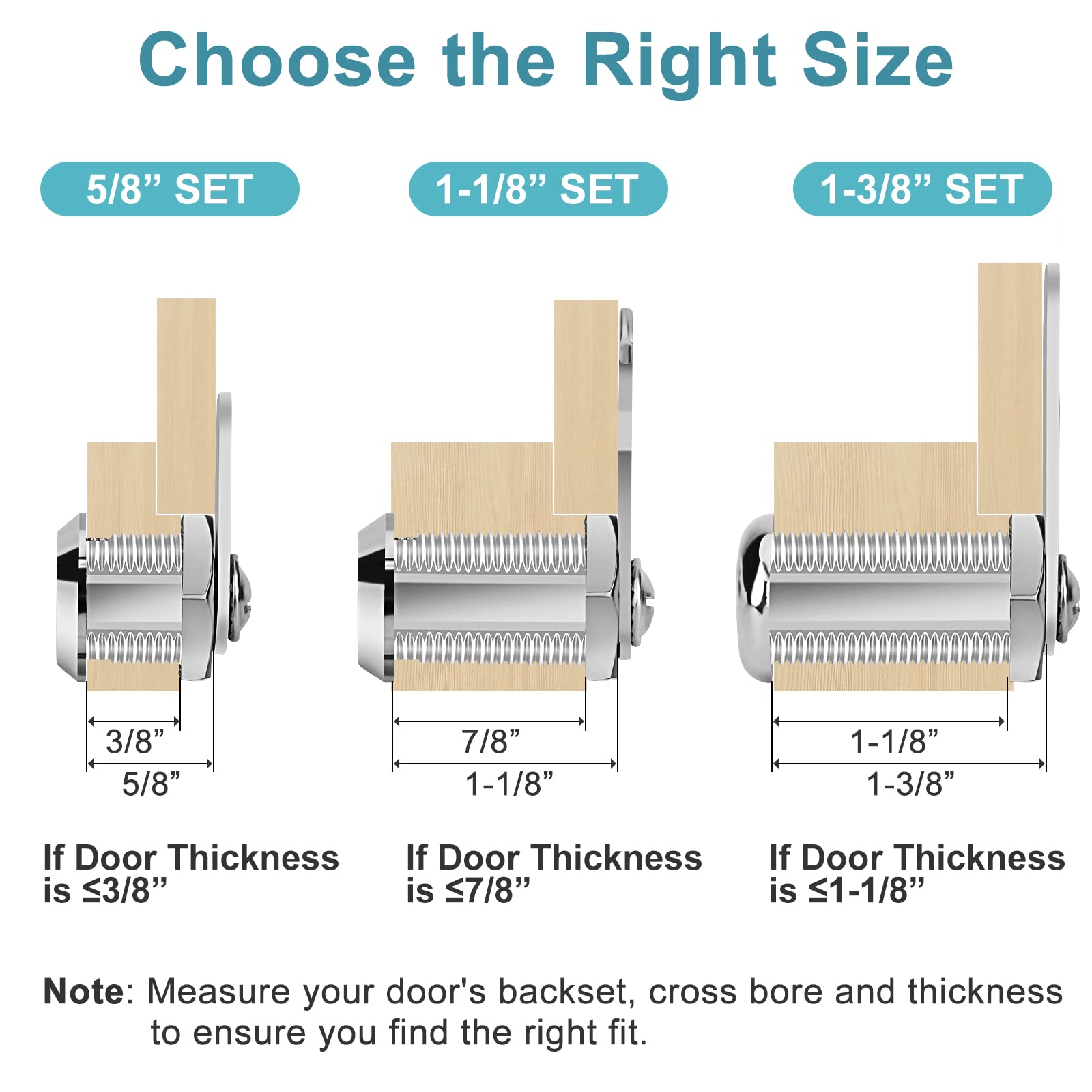 Pertinel lock housing close-up with chrome finish highlighting rust resistance.
