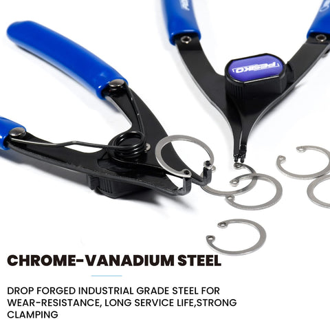 PESIKO pliers in an EVA-lined case for organized transport.