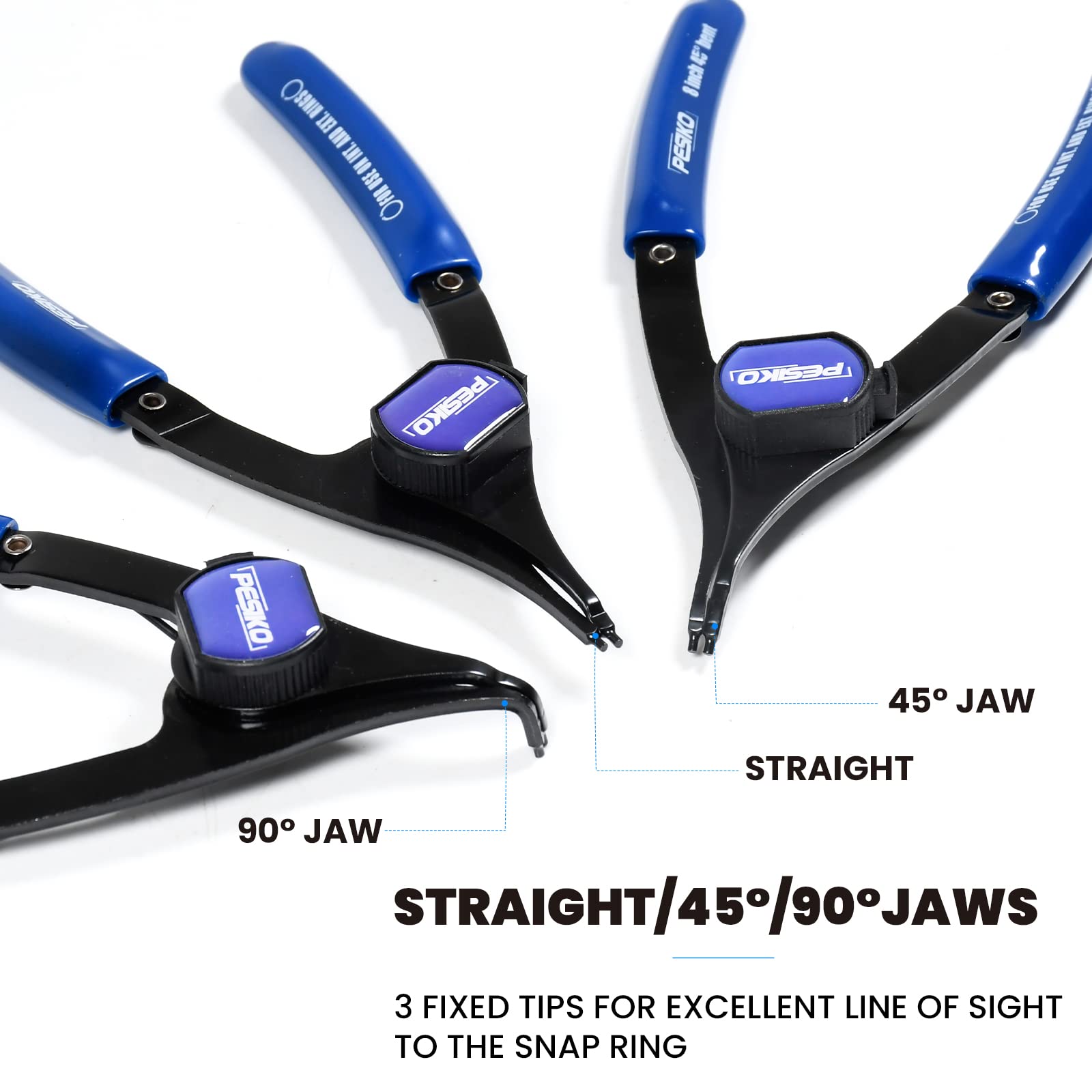 PESIKO 12-piece set covers wide sizes and tip types for various tasks.
