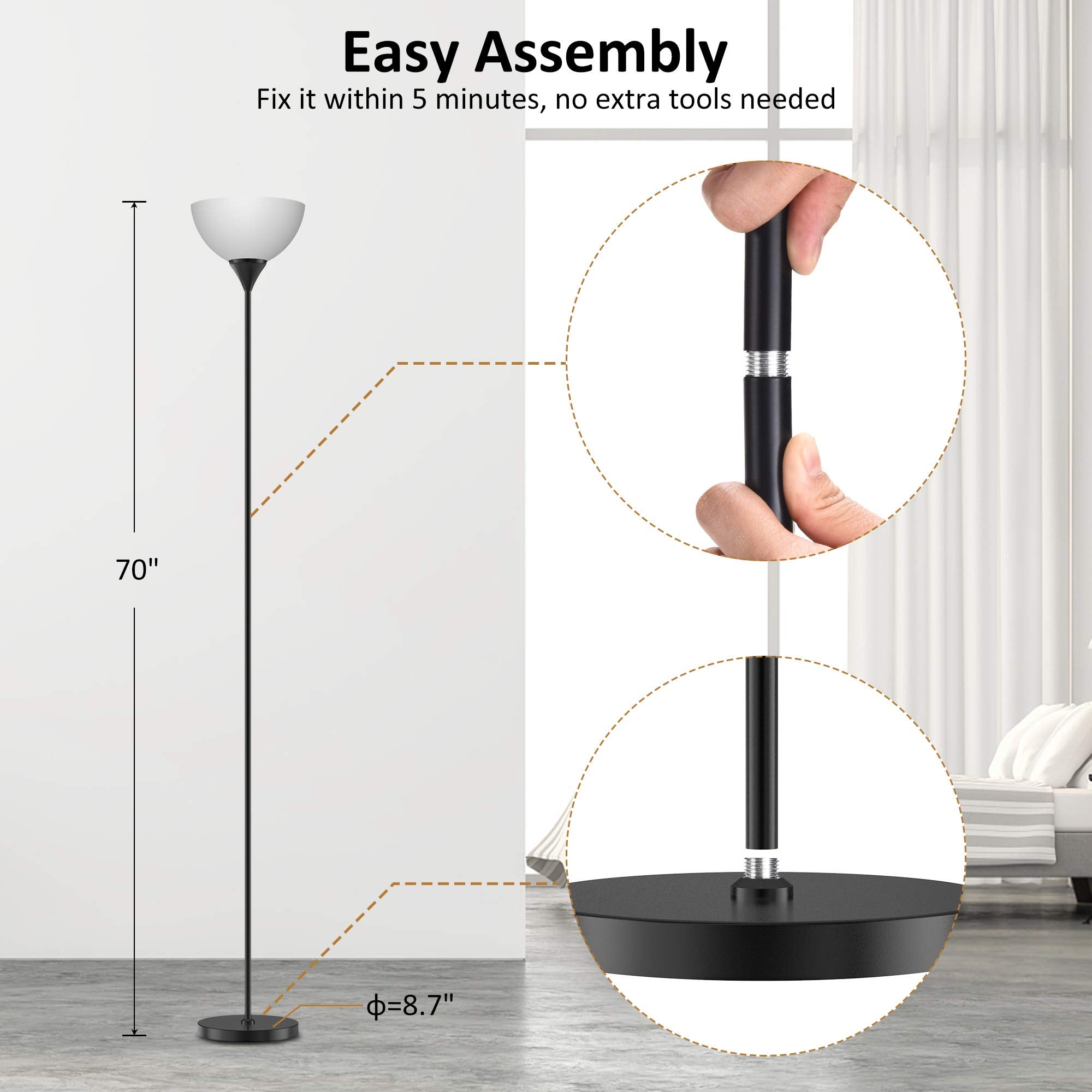 PESRAE corner-friendly shape fits compact spaces.