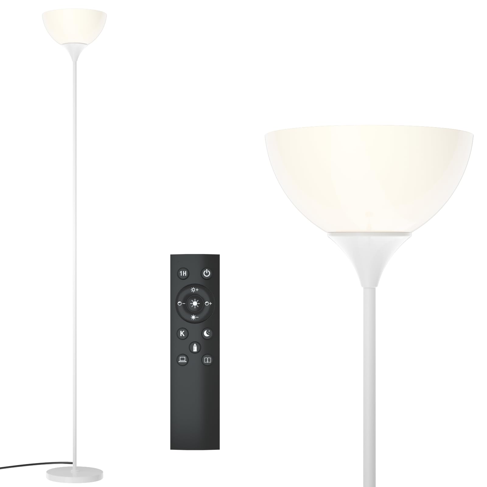 PESRAE floor lamp base — sturdy metal design for stable living room lighting.
