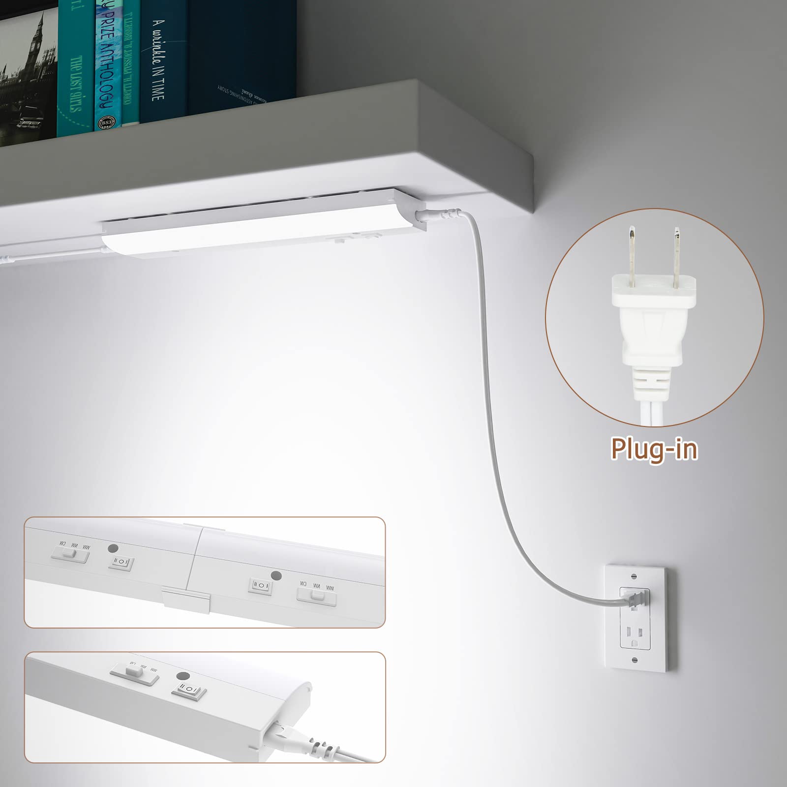 PESUTEN 6W 480lm LED provides bright light with low heat.