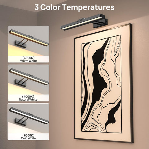 PESUTEN Picture Light magnetic bracket enables easy installation and stable placement