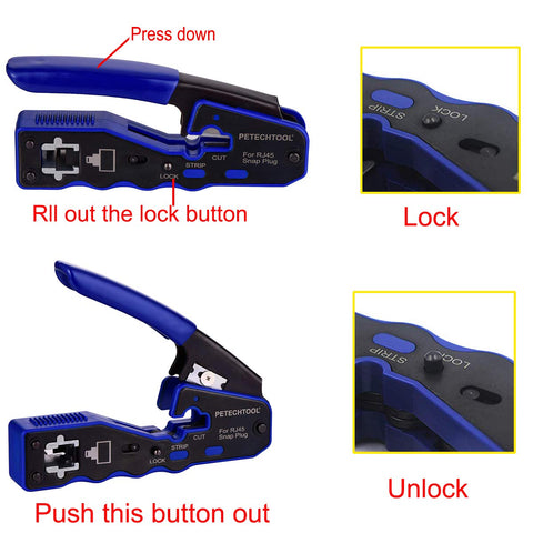 PETECHTOOL mini wire stripper for compact cable prep.