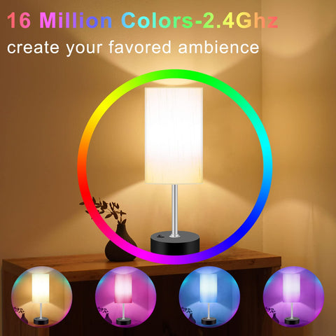 Peteme bedroom lamp dimmable brightness for cozy reading and relaxing nights.