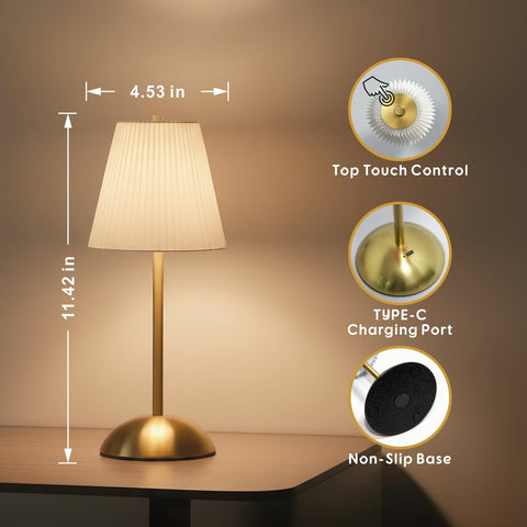 PetiitLyt 3CCT table lamp offering warm to cool light for any activity