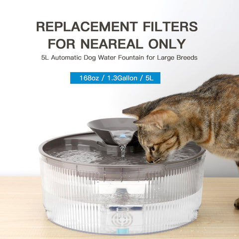 Petilog sponge filters protect water quality by catching impurities.