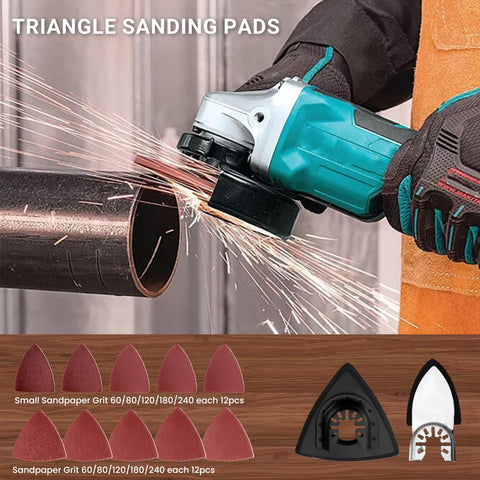 PETOX blades with black coating offering corrosion resistance and longevity.