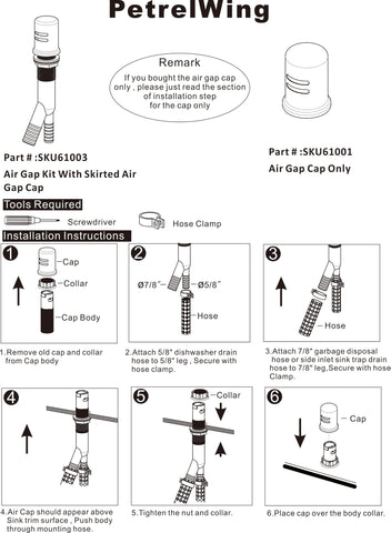 PetrelWing easy-install illustration for installation steps