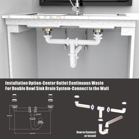 PetrelWing wall-tube-1-1-2 provides secure wall connection for drainage.