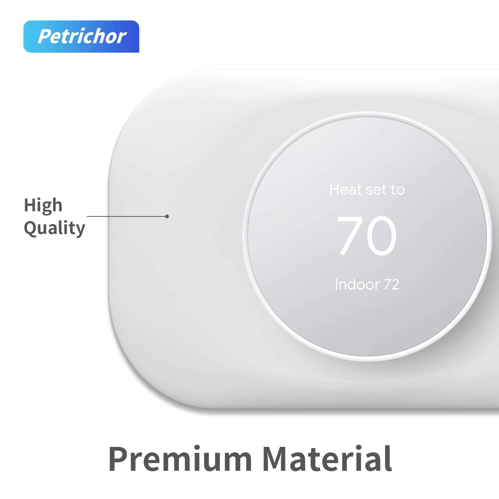 Petrichor Snow trim is fingerprint resistant for a spotless finish