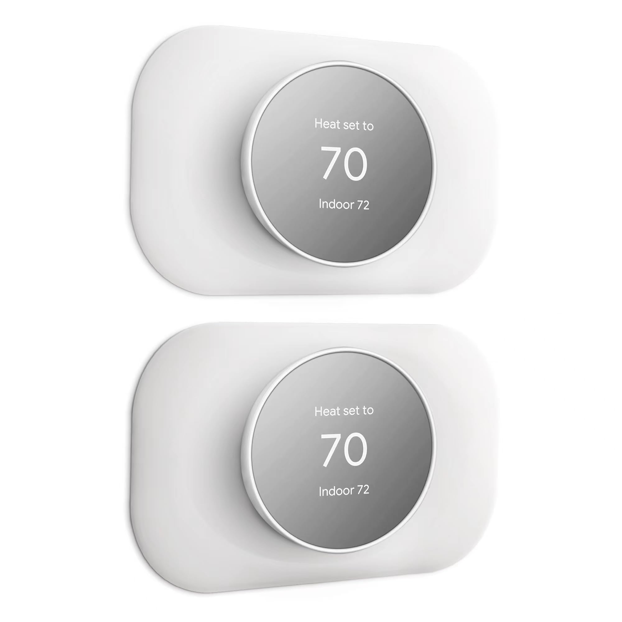Petrichor Nest wall plate compatible with 2020 Nest Thermostat for a seamless fit.