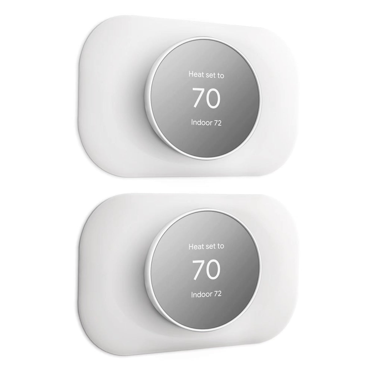 Petrichor Nest wall plate compatible with 2020 Nest Thermostat for a seamless fit.