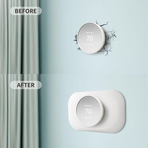 Petrichor Nest wall plate is easy to install with no repaint needed.