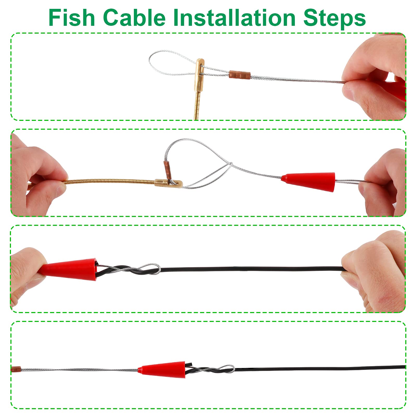 PETUOL brass push-pull rods provide secure guidance for wires