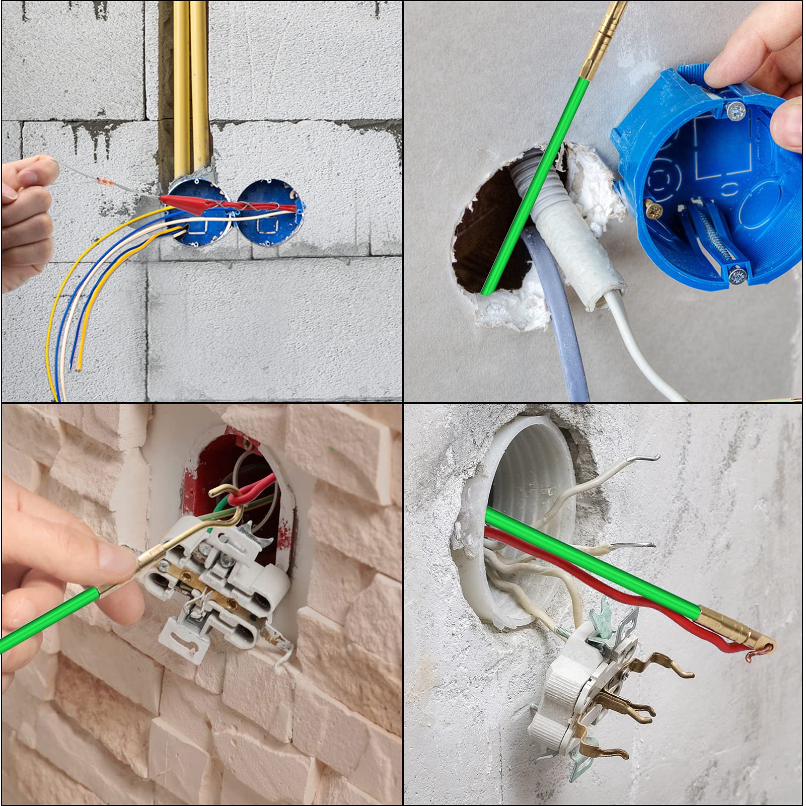 PETUOL complete installation kit in use for walls and ceilings
