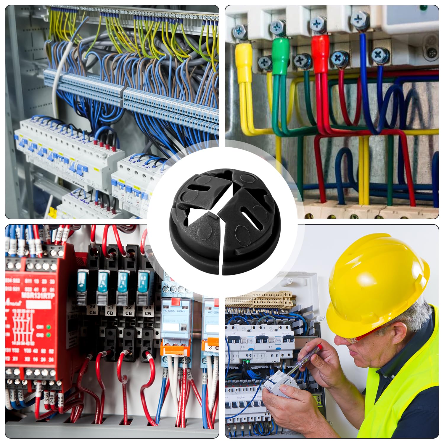 PEUTIER push-in connectors suitable for junction boxes and switches installations.