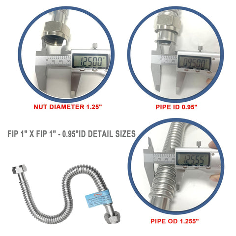 PEVEPEXE inner diameter 0.95in enables flexible routing.