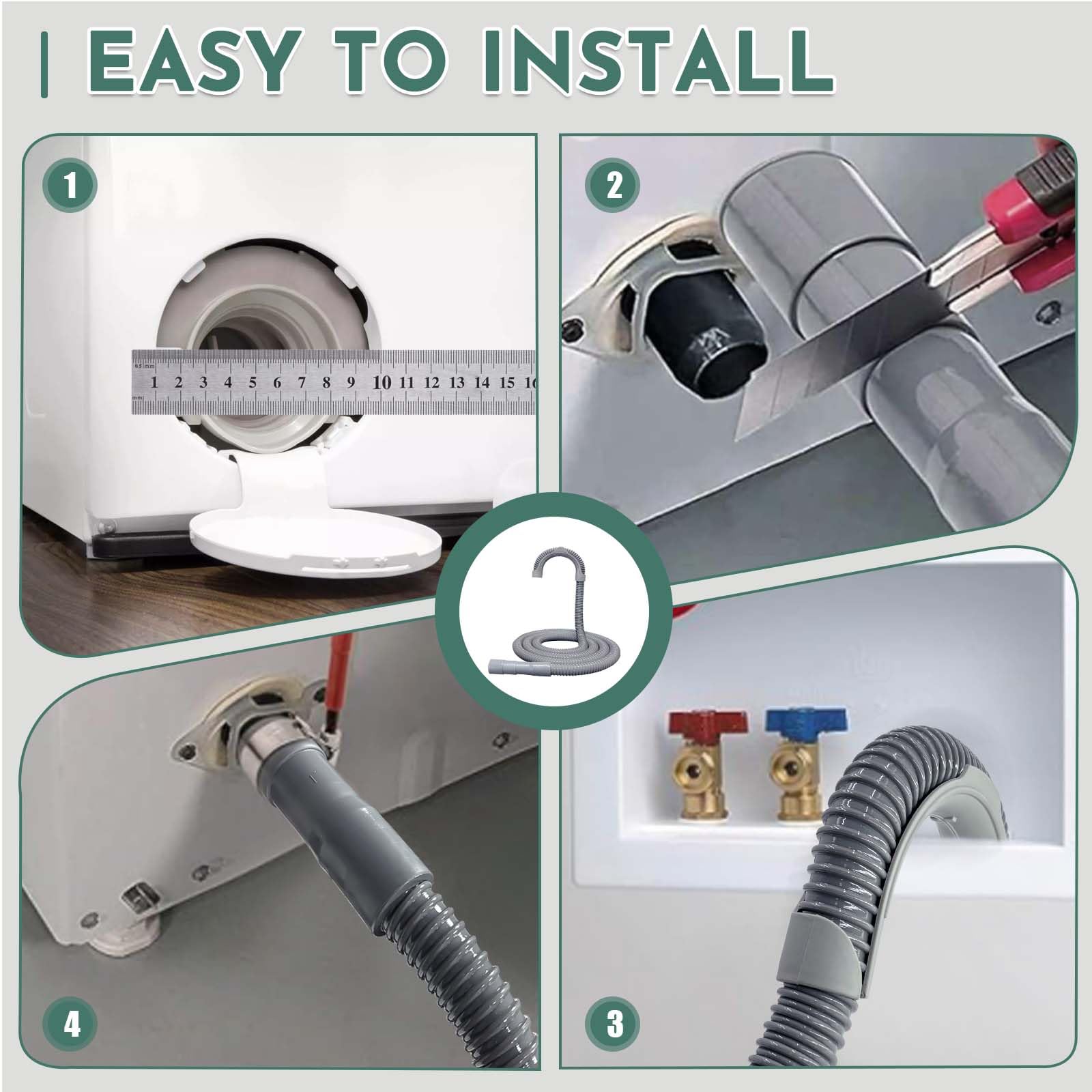 PEVEPEXE universal compatibility with three sizes to fit most machines.