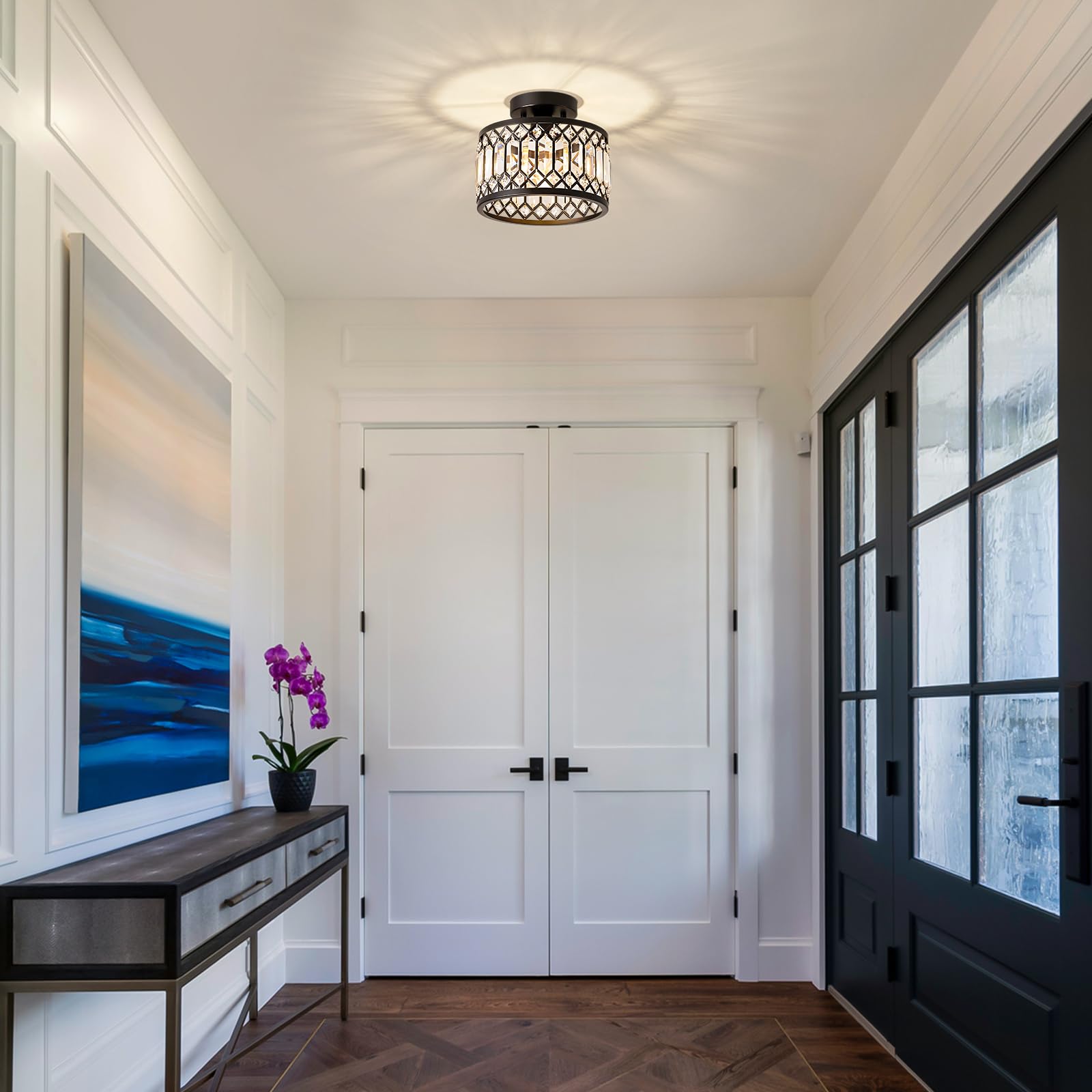 Pevfah ideal for hallways, kitchens, bedrooms, and laundry rooms.