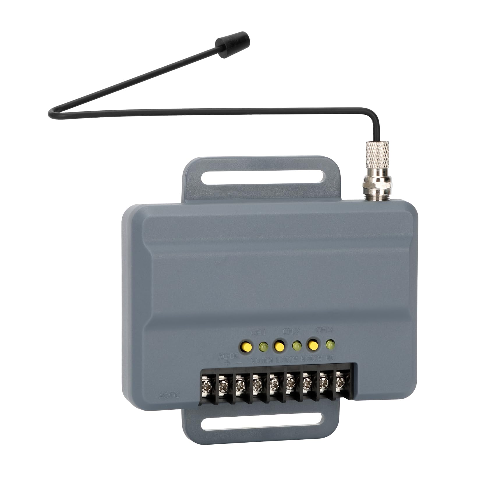 Pevxou 850LM universal receiver front view ready for gate and garage control