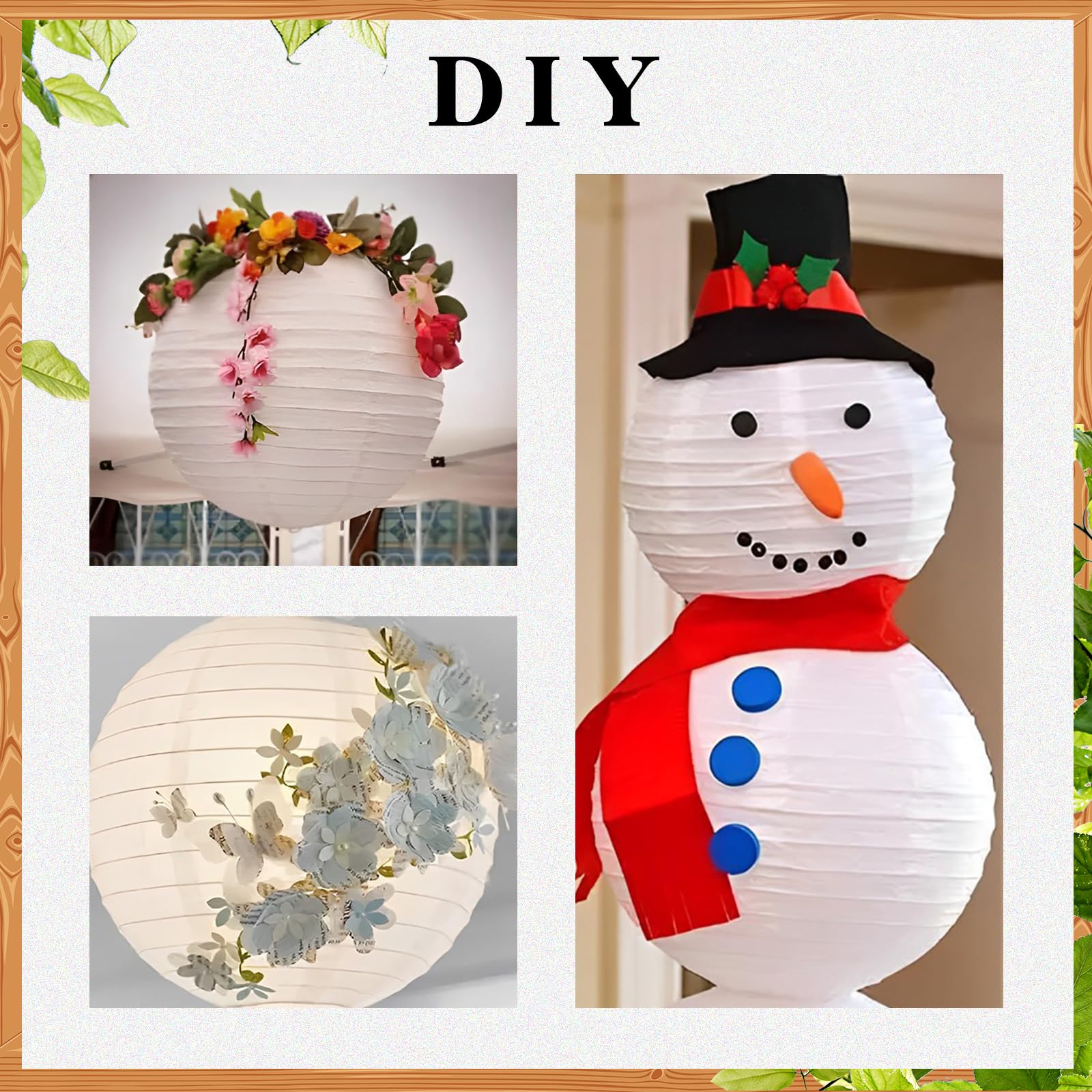 Peywot hanging lanterns for indoor or outdoor use, quick setup.