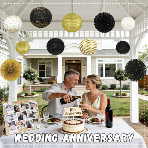 Peywot versatile black-gold kit for milestones and celebrations.