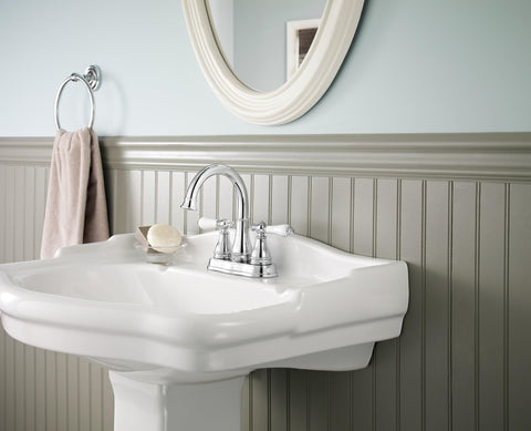 Pfister Sonterra push-seal drain for quick, tool-free sealing.