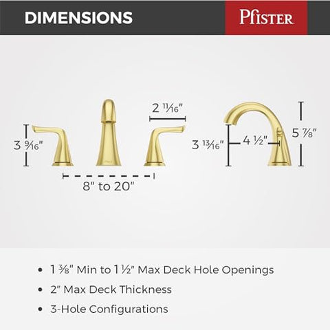 Pfister Willa FastConnect secures supply lines quickly.