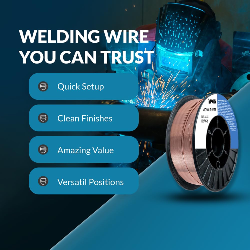 PGN Bearings ER70S-6 wire with South Florida quality label