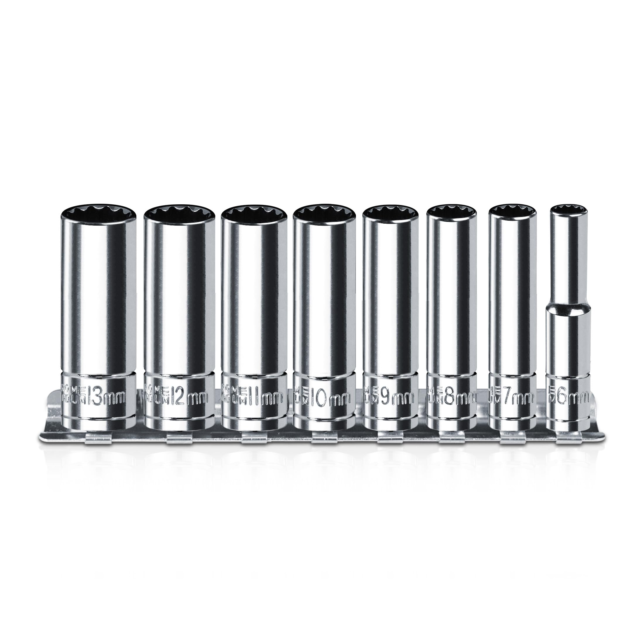 Pgroup 1/4in deep socket 6mm—strong grip for tight fasteners in confined spaces.