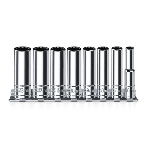 Pgroup 1/4in deep socket 6mm—strong grip for tight fasteners in confined spaces.