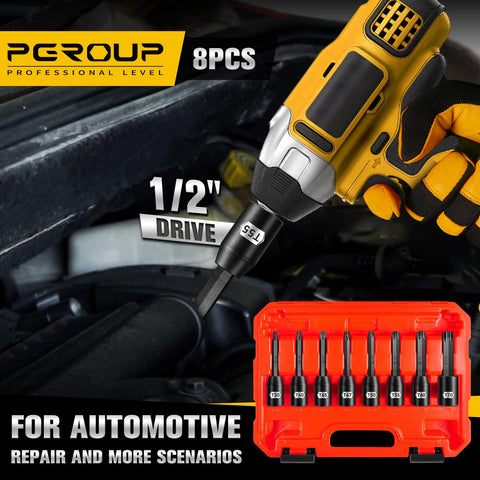Pgroup set used in an engine bay for easier fastener access.