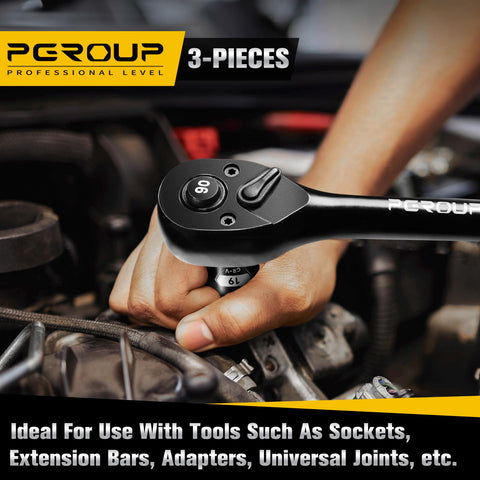 Pgroup ergonomic handle fits the palm for comfortable use