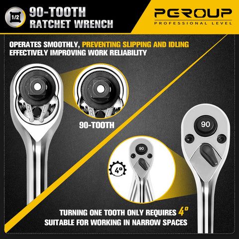 Pgroup three-inch extension bar to reach recessed fasteners