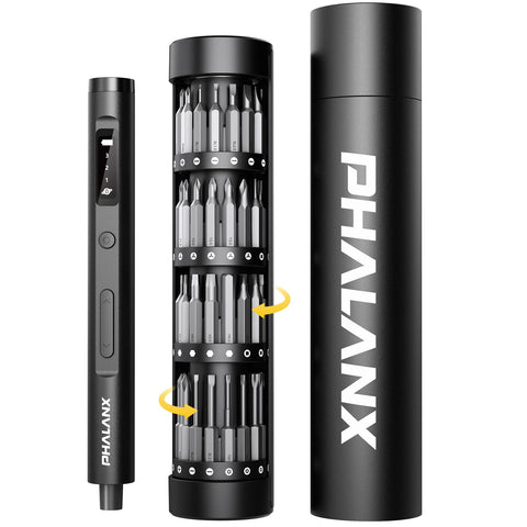 PHALANX Mini screwdriver in case for portable electronics repair